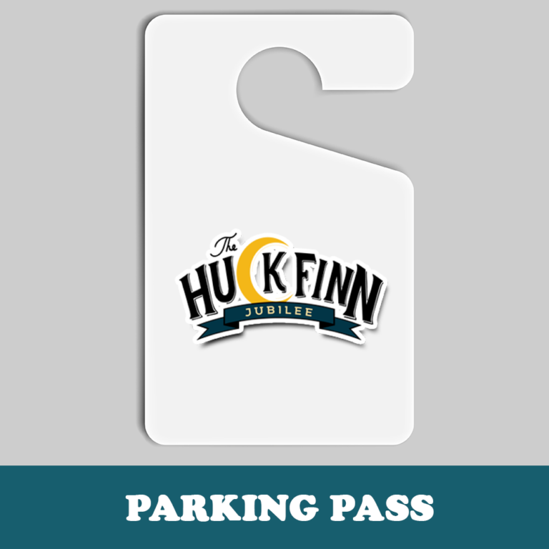 SINGLE DAY Show Parking Pass Huck Finn Jubilee
